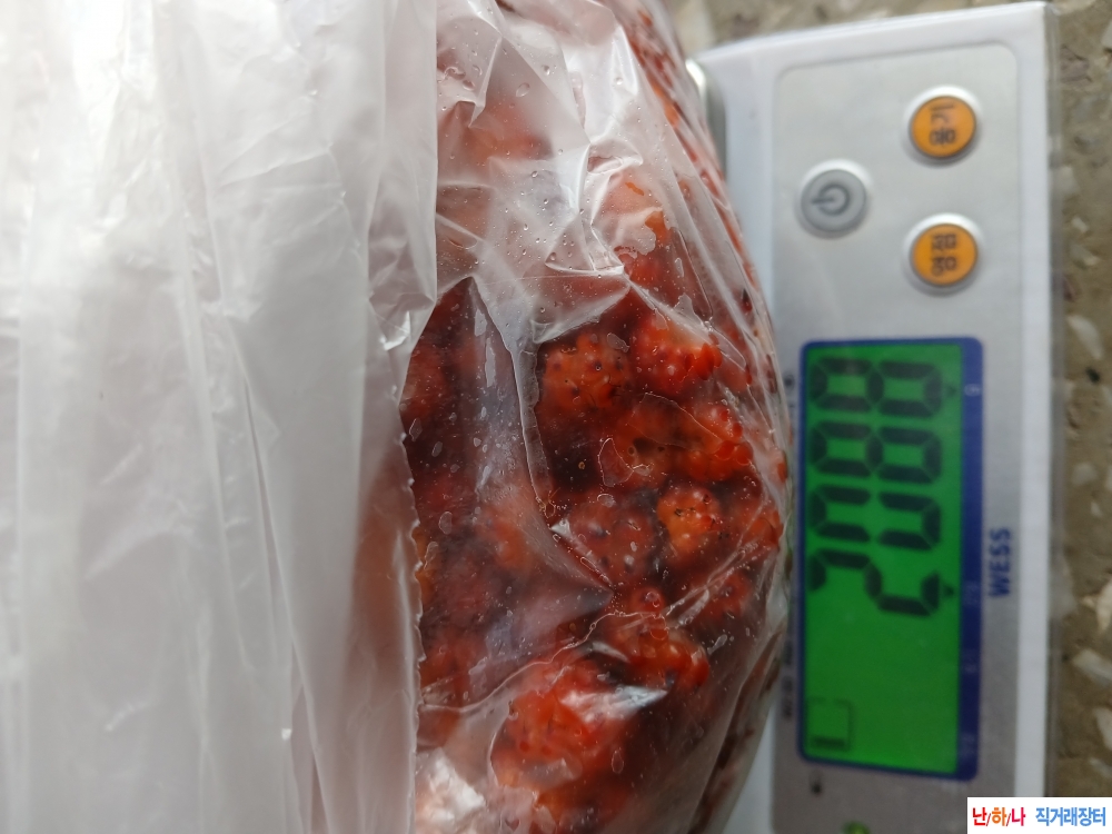자연산 산딸기 판매
