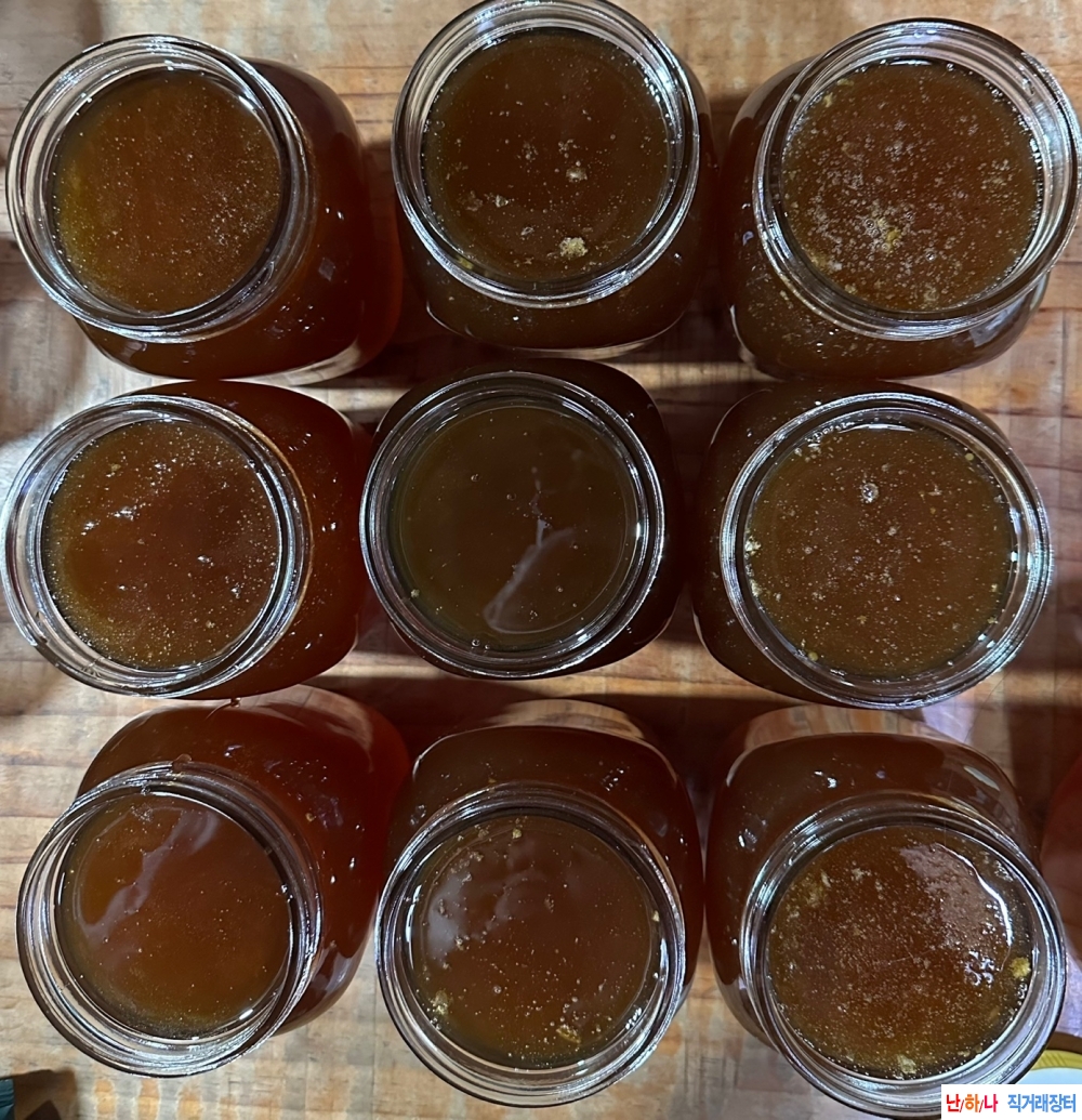 ????자연산 목청 꿀 판?