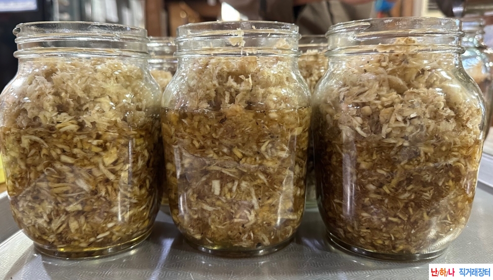 더덕청&하수오청&도라?