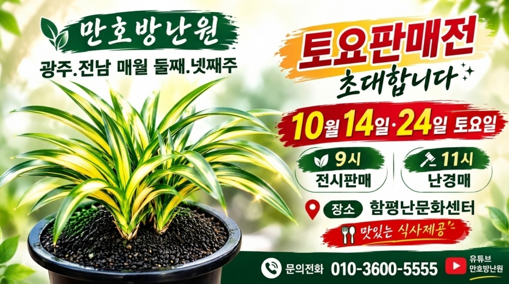 광주.전남 토요 판매전?